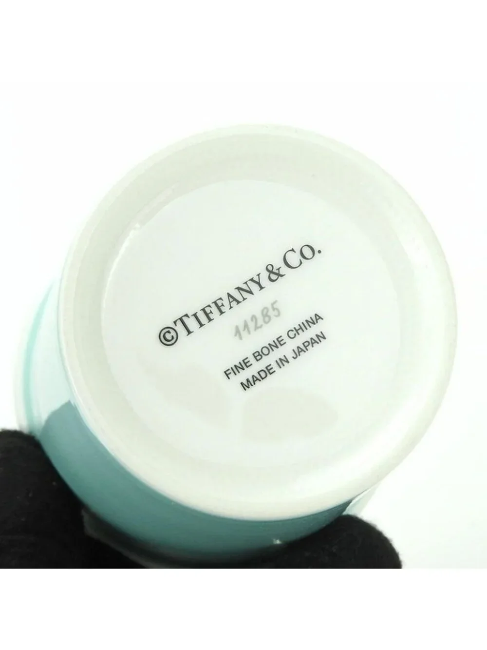 Tiffany & Co Coffee Cup Pair Bone China Everyday Object Blue Cups